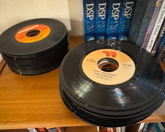 Collection of 45's
