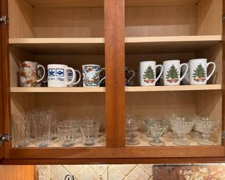 Large Collection of Drinking Glasses & Mugs