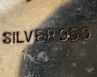 950 Sterling Silver Children's Cup
