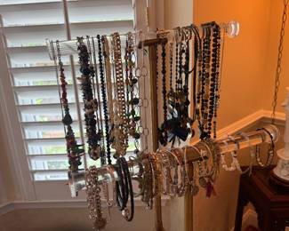 Large Collection of Costume Jewelry Necklaces