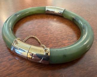 Jade Bangle Bracelet