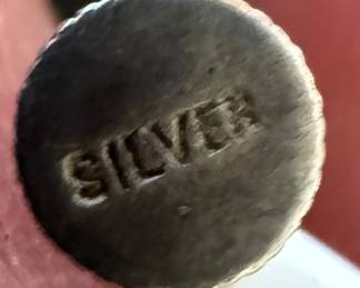 Sterling Silver Etched Ball Screwback Earrings