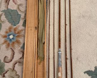 Vintage Japanese Kiraku & Co Fly Rod Set w/ Case