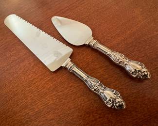 Sterling Silver Cake Server Set