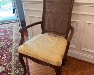 Drexel Rectangular Dining Table with Drexel Dining Chairs (8 Side Chairs & 2 Armchairs)