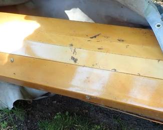 20' WOOD KAYAK PLUS PADDLES & SUPPLIES