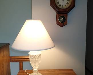 GLASS LAMP - WALL CLOCK