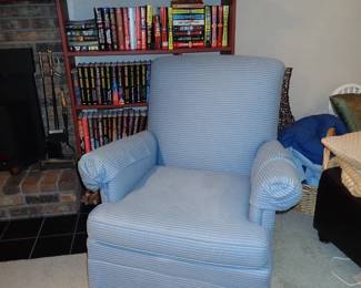 BLUE SIDE CHAIR