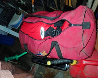 20' WOOD KAYAK PLUS PADDLES & SUPPLIES