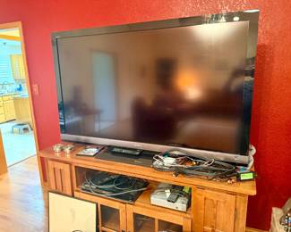 Large Newer tv & entertainment center