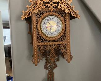 Antique wall clock