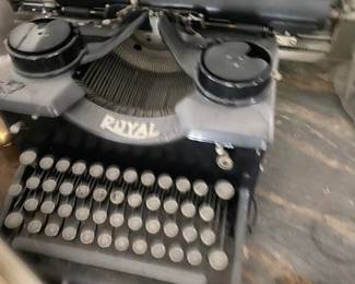 Vintage typewriter