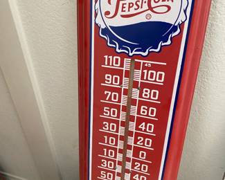 Pepsi cola thermometer