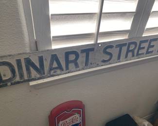 Street signage