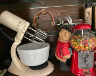 Gumball machine & mixer