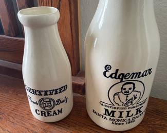 Milk jugs
