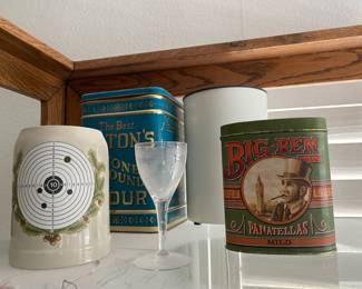 Vintage tins