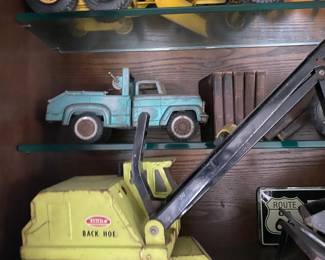 Vintage metal toys