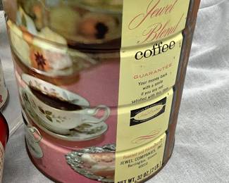 Jewel Tea coffee tin