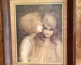 Keane Big Eye print