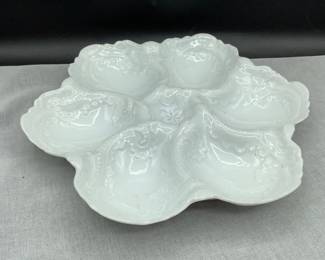 Limoges Oyster Plate