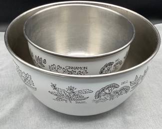 Enamelware bowls