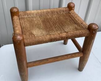 Antique Rush stool