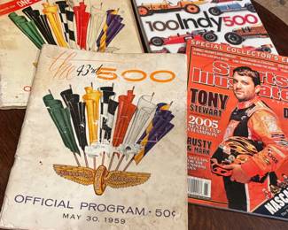 Indy 500 programs