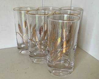 Golden wheat MCM glasses