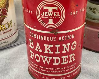 Jewel Tea vintage jars