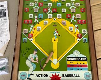 Action Baseball game 1962