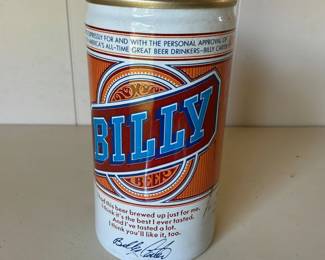 Billy Carter beer can