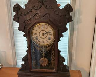 Gingerbread Mantle clock