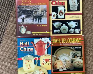 Jewel Tea and Hall China books