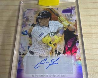 Christian Yelich Signed