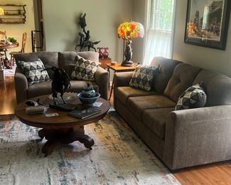 New sofa and loveseat