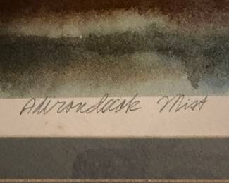 Adirondack Mist Signed JOHN GALLUCCI Original