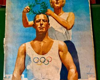 BERLINER ILLUSTRATED NEWSPAPER THE 16 OLYMPIC DAYS 1936 RARE ISSUE BOOK OLYMPIA