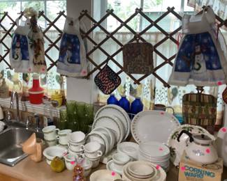 Kitchen towel dresses, Corning ware, Corelle dinnerware