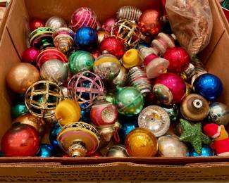 Christmas ornaments vintage