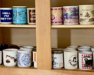 Lots of mugs