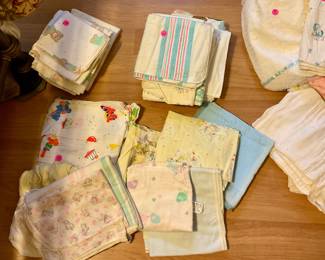 Vintage baby blankets