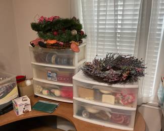 Ribbon and wreaths