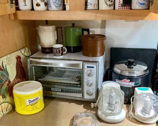 Toaster oven, small appliances