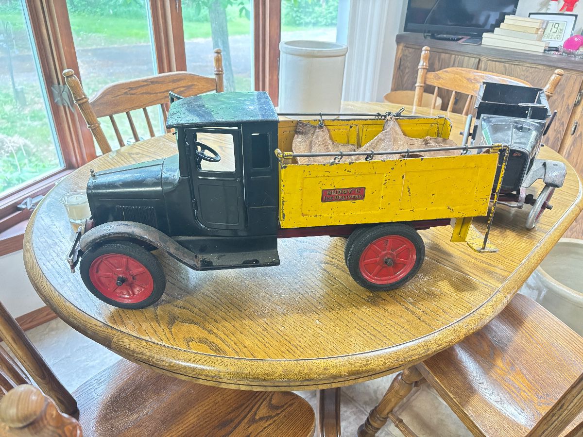 1920's Buddy L Ice Delivery Truck