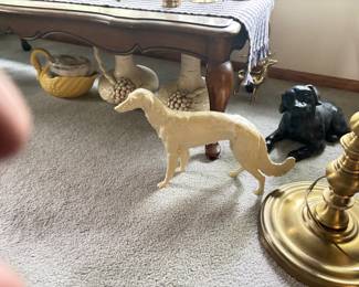 Antique Cast Iron Russian Wolfhound