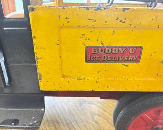 1920's Buddy L Ice Delivery Truck