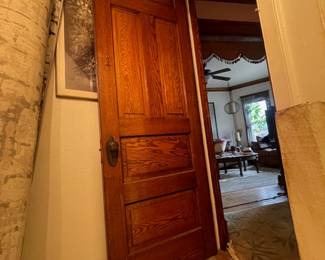 $125 -- Vintage Interior Oak Door