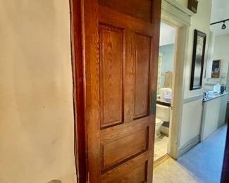 $125 -- Vintage Interior Oak Door