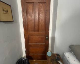 $125 -- Vintage Interior Oak Door